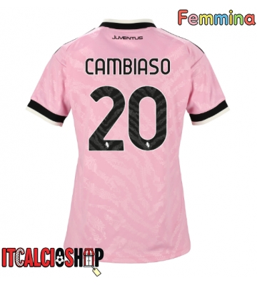 Juventus Andrea Cambiaso #20 Seconda Maglia Femmina 2026-27 Manica Corta Juventus Andrea Cambiaso #20 Seconda Maglia Femmina 2026-27 Manica Corta